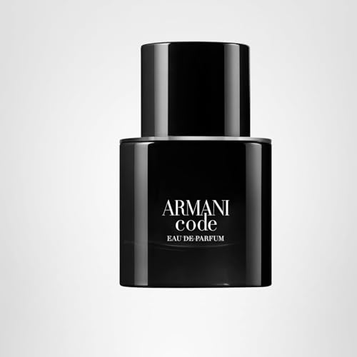 Armani Beauty Code EDP on dresser shows daily luxury and confidence.