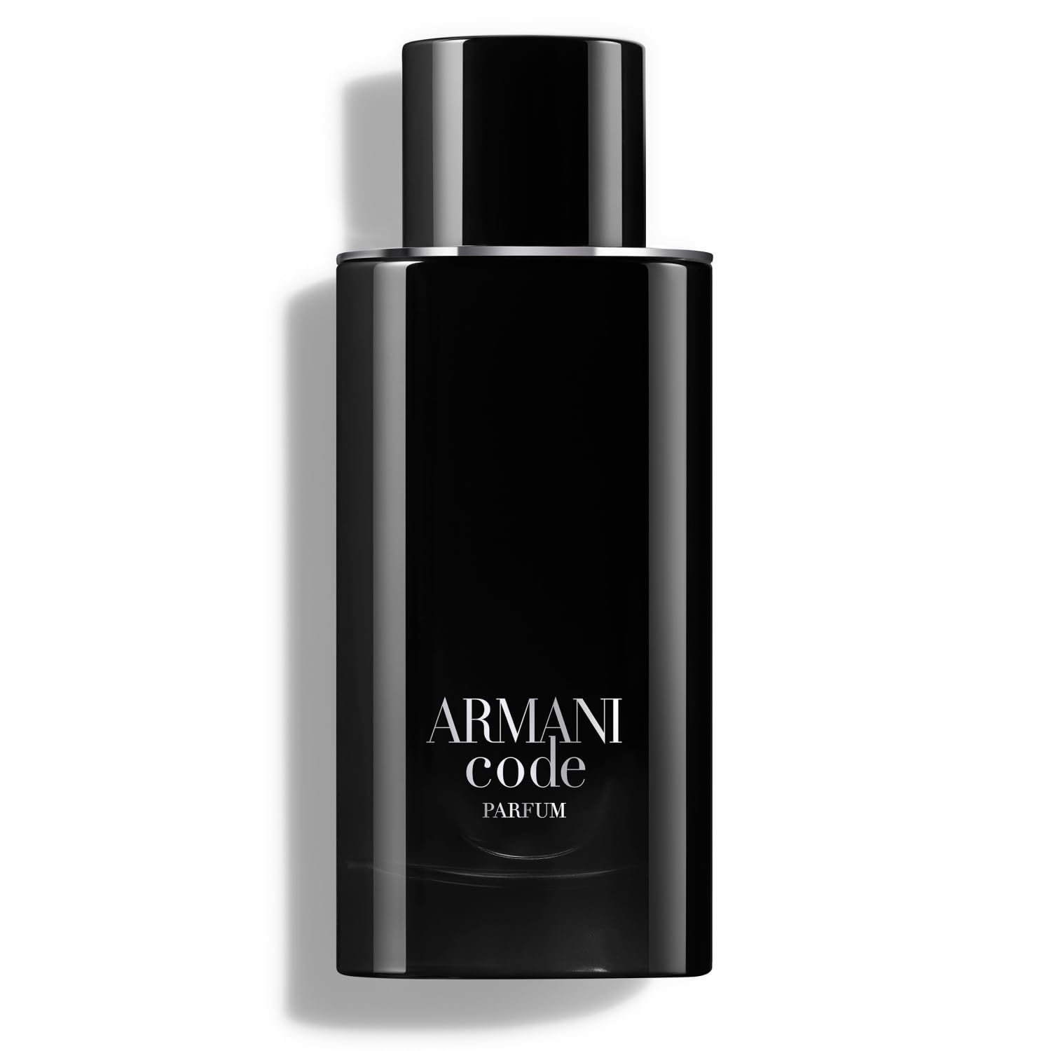 Armani Beauty Code Parfum bottle close-up for refined daily confidence.