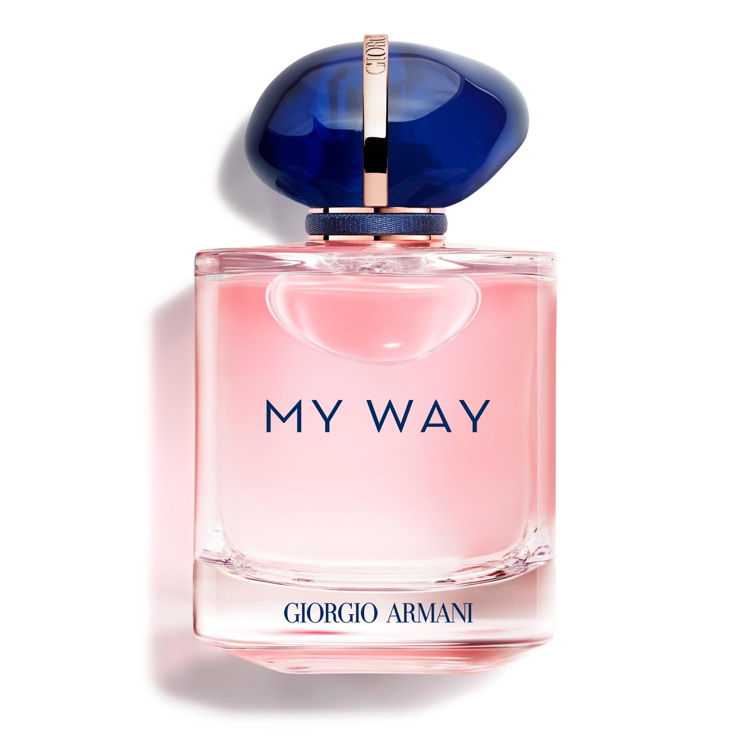 Armani Beauty My Way bottle cap close-up showing premium branding and cap detail