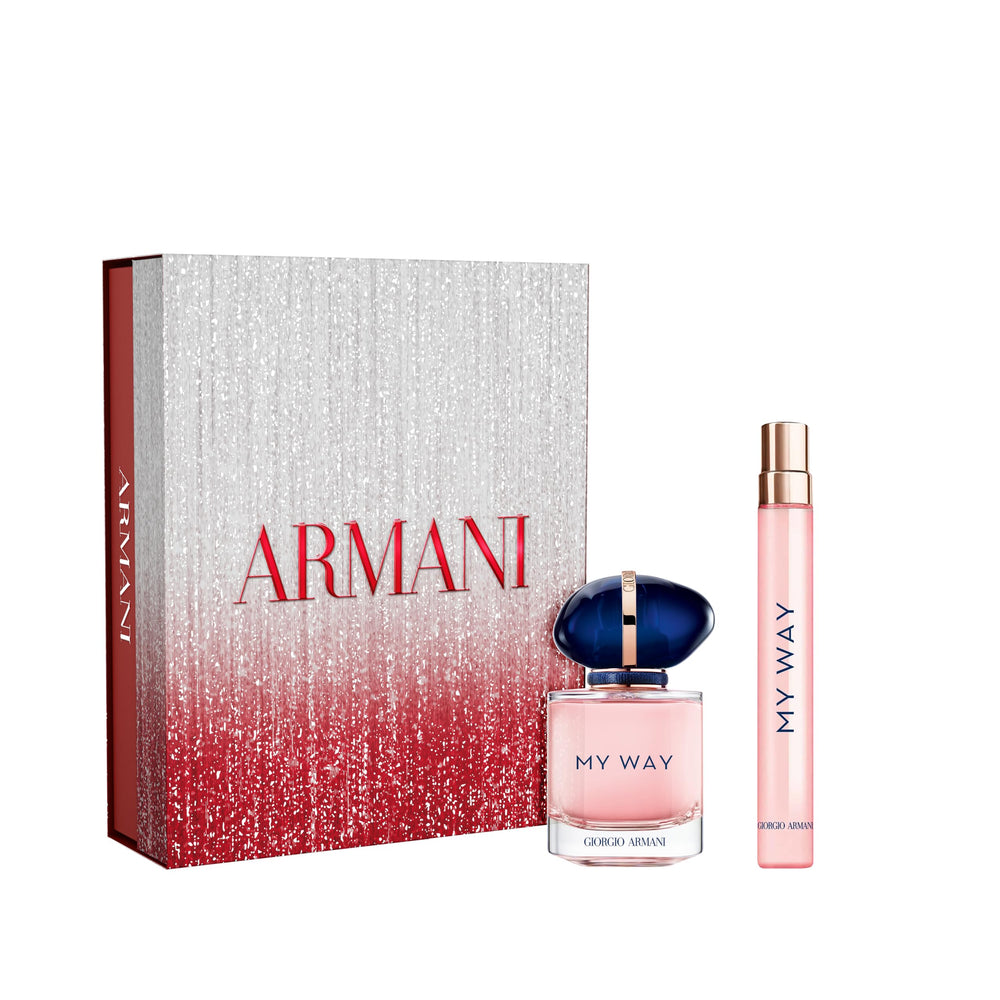 Armani Beauty My Way bottle closeup for everyday confident scent.