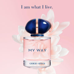 Armani Beauty My Way box front conveys luxury and elegance for unboxing.