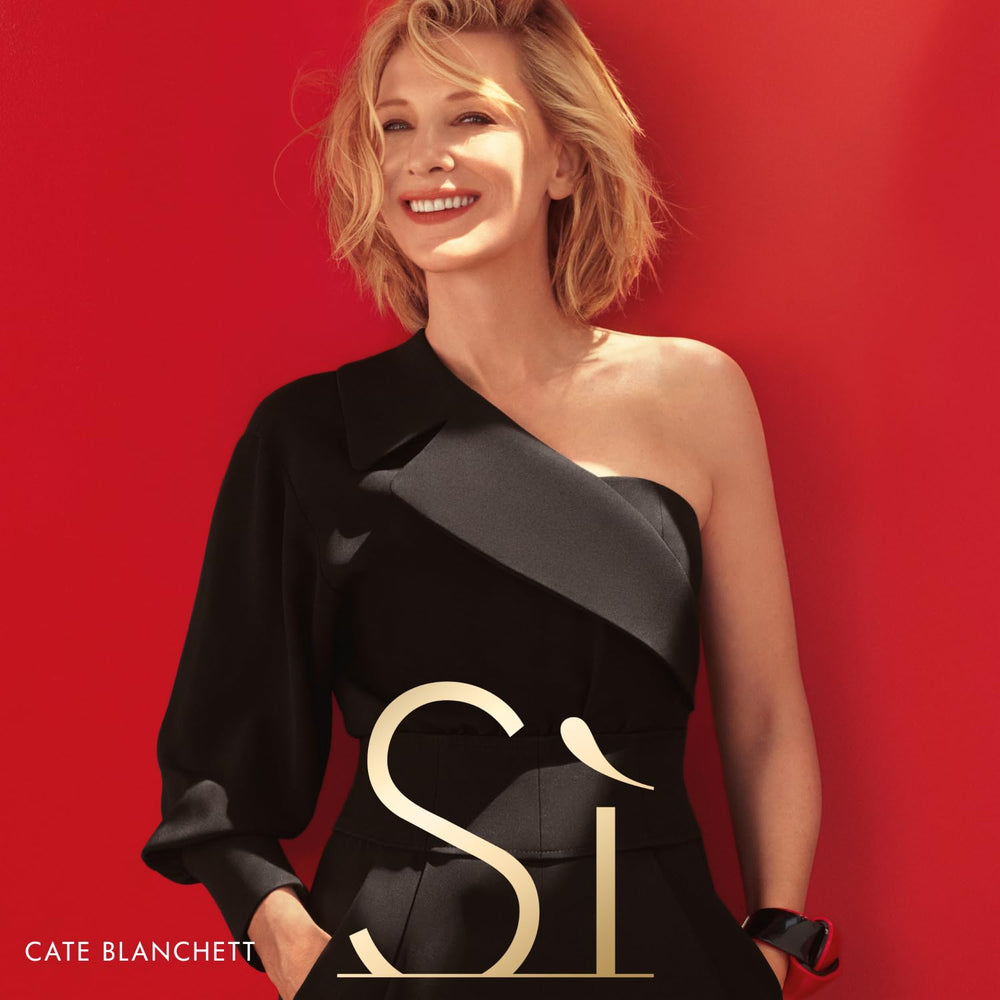 Armani Beauty Si EDP refillable bottle, sustainable luxury design.