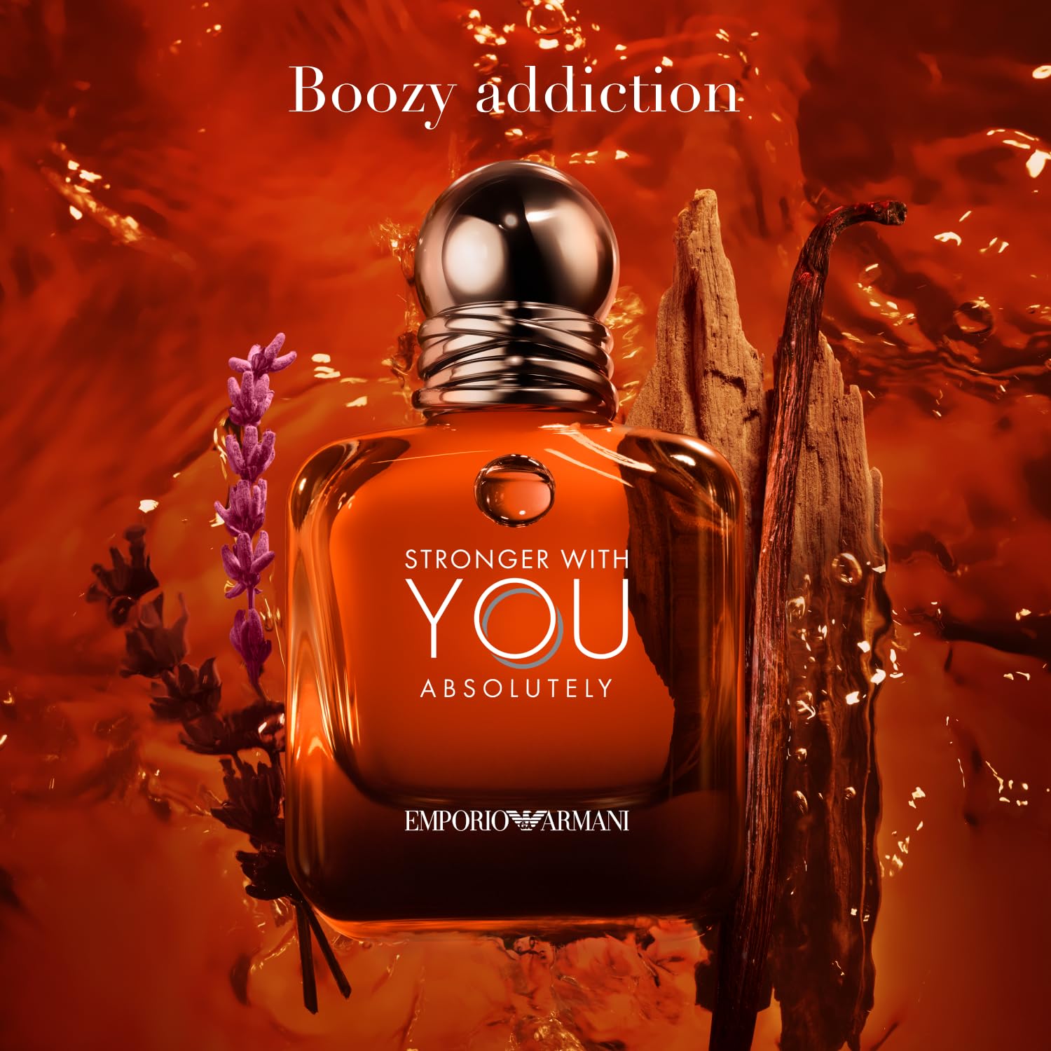 Armani Beauty Stronger With You Absolutely cedarwood detail evokes masculine warmth