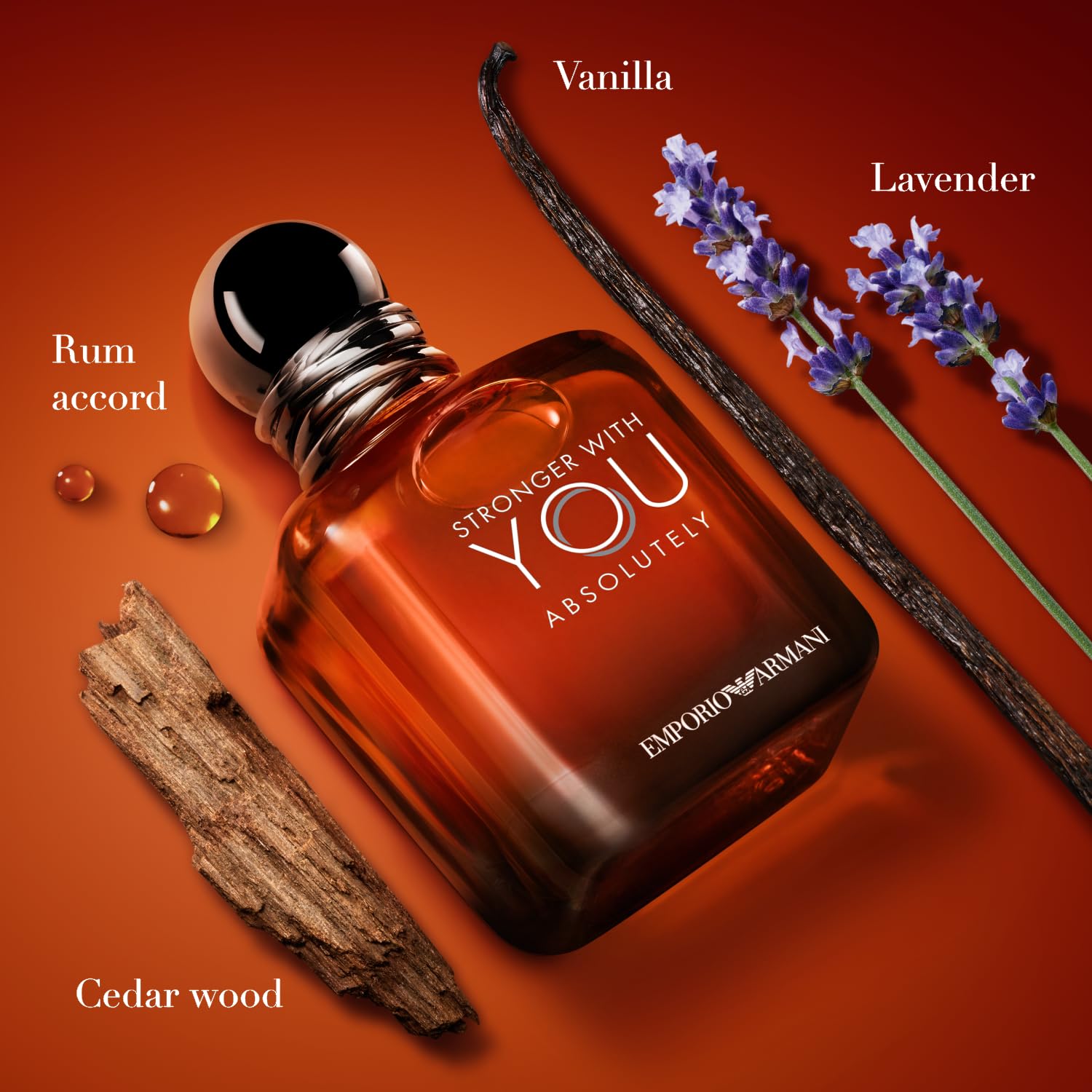 Armani Beauty Stronger With You Absolutely lavender note adds fresh aromatic lift