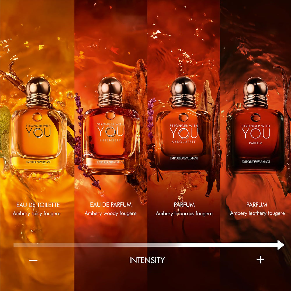 Armani Beauty Stronger With You EDT note-visual captures vanilla and chestnut hints