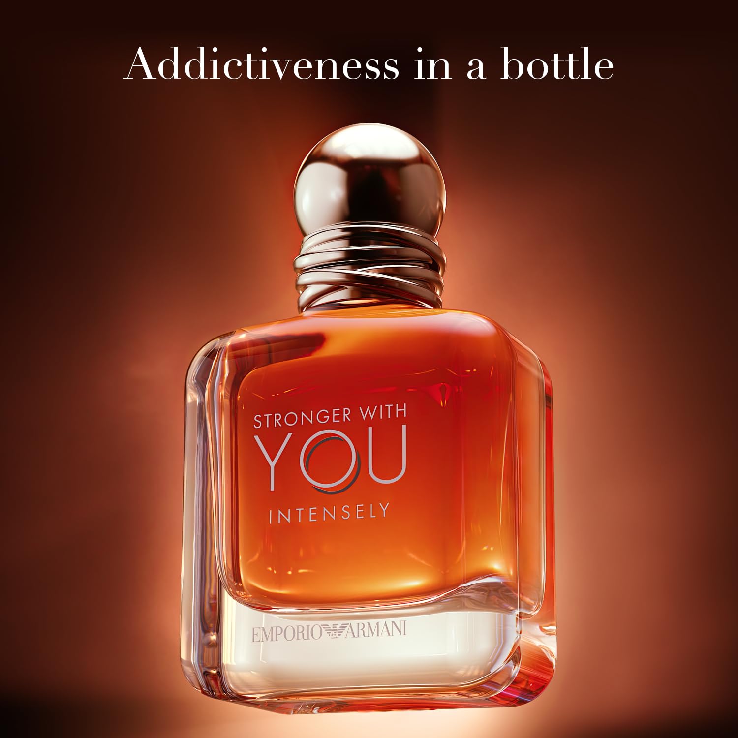Armani Beauty Stronger With You Intensely two-piece set highlight packaging and gifting suitability.