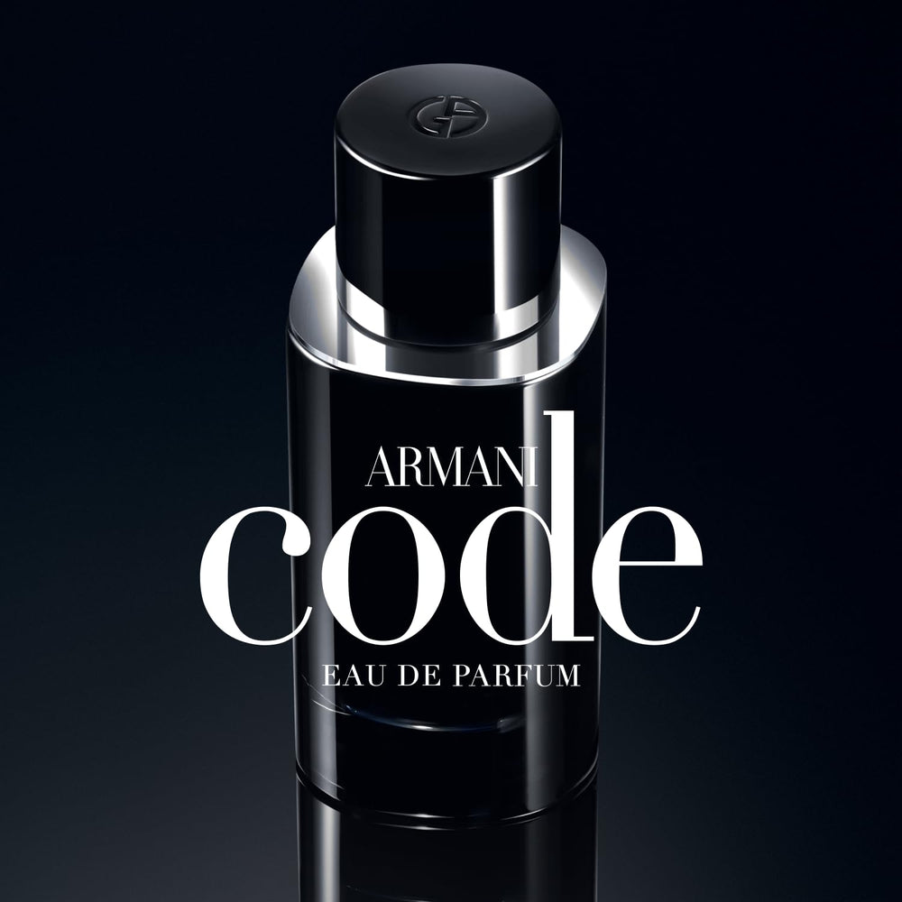 Armani Code EDP box packaging emphasizes premium presentation for special occasions.