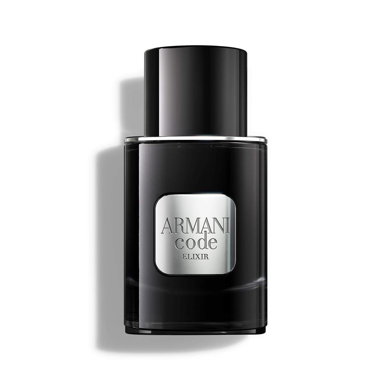 Armani Code Elixir bottle close-up highlighting premium presentation for daily wear