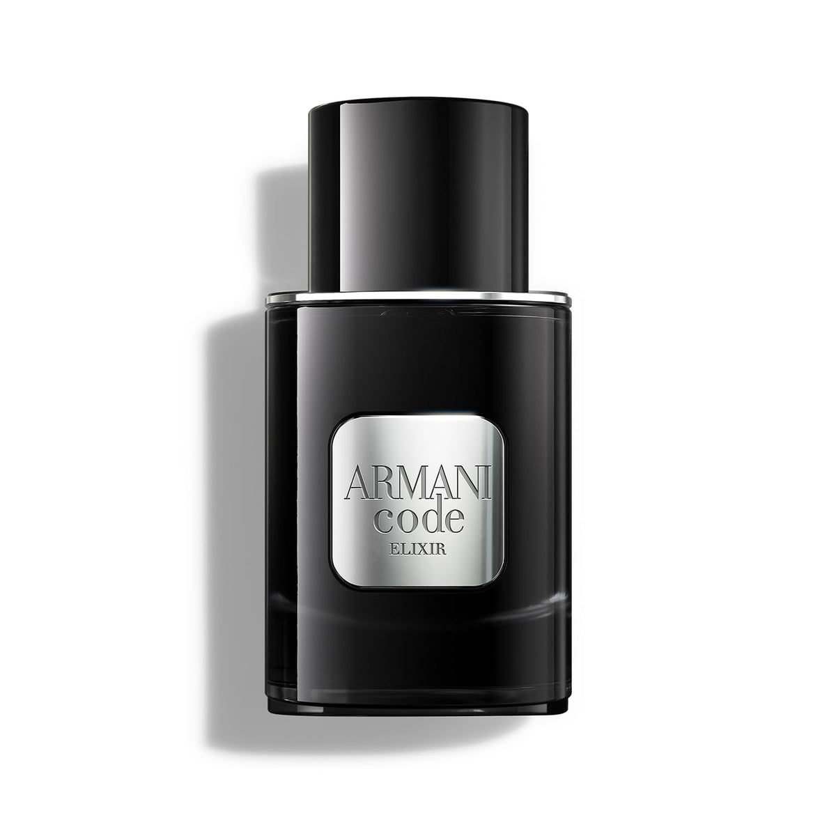 Armani Code Elixir bottle close-up highlighting premium presentation for daily wear