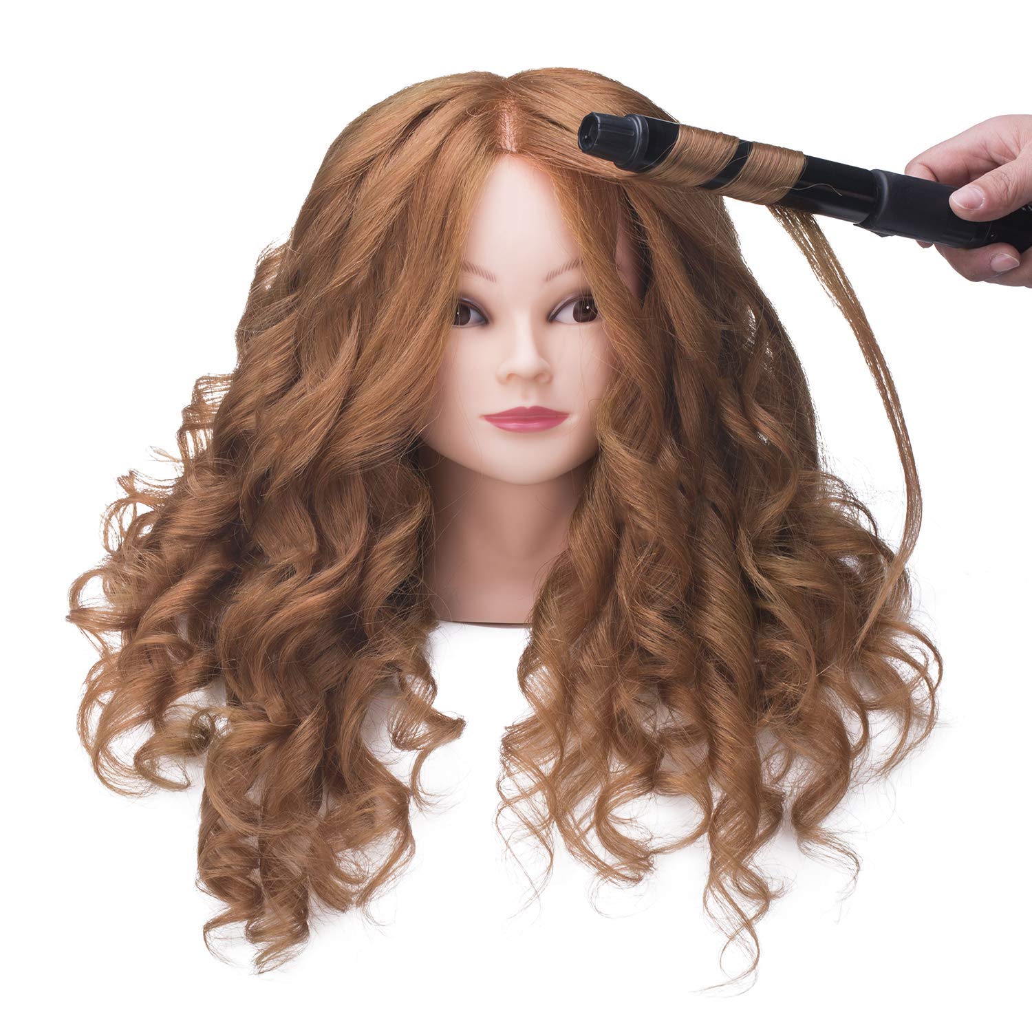 Armmu mannequin head hair styling sessions captured for cutting and coloring demonstrations.
