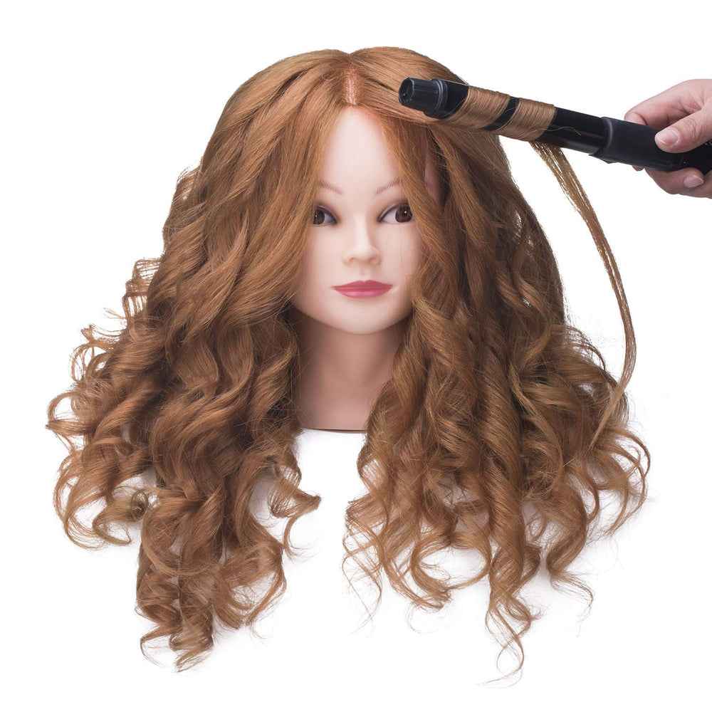 Armmu mannequin head hair styling sessions captured for cutting and coloring demonstrations.