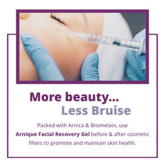 Arnique Arnica Gel clear texture highlights light, non-drying application.