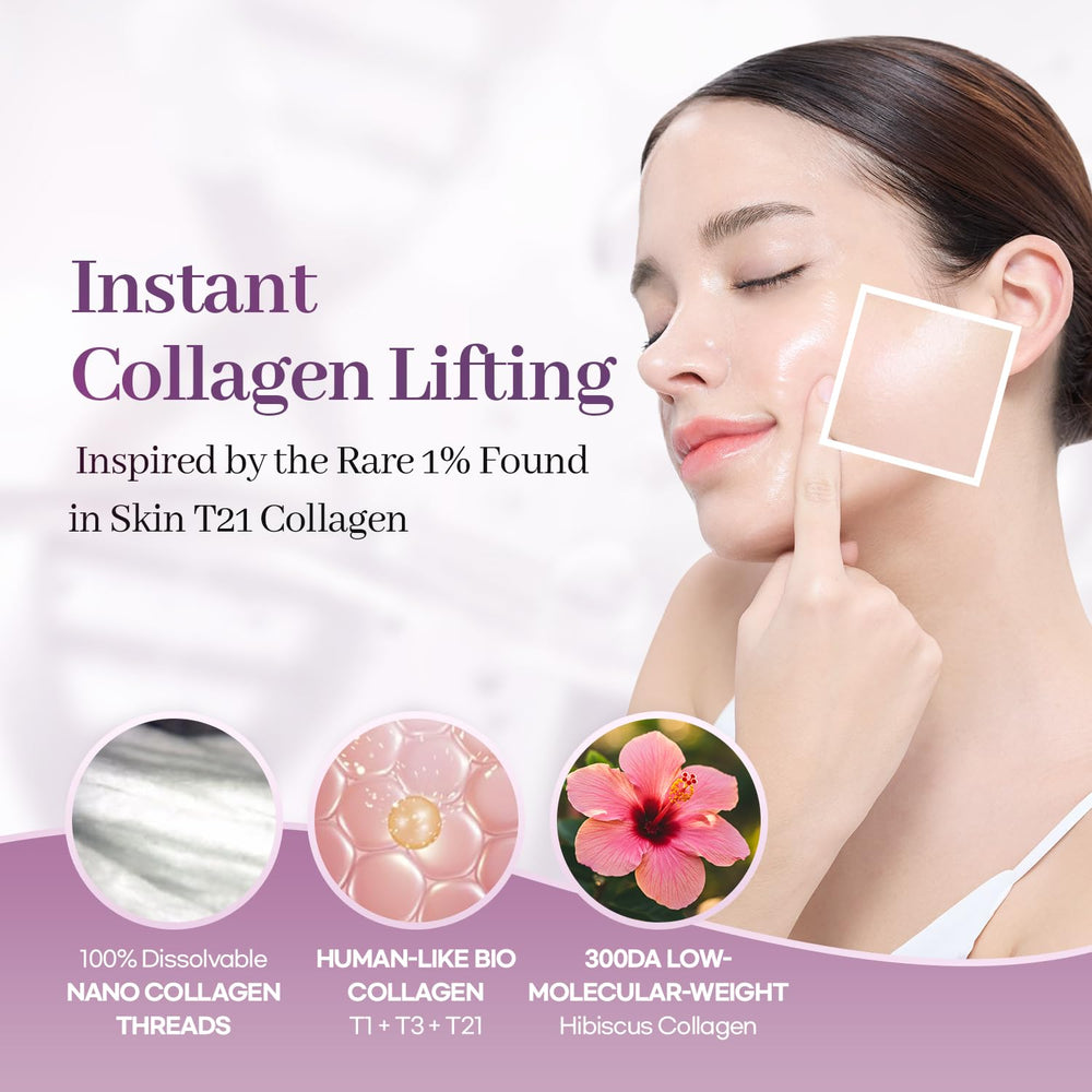 AROCELL Skin refinement closeup demonstrating smoother texture after use.