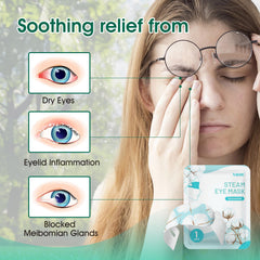 AROIC steam eye masks chamomile packaging for calm breaks