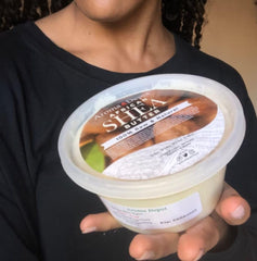 Aroma Depot Shea Butter ivory color highlights natural unrefined texture.