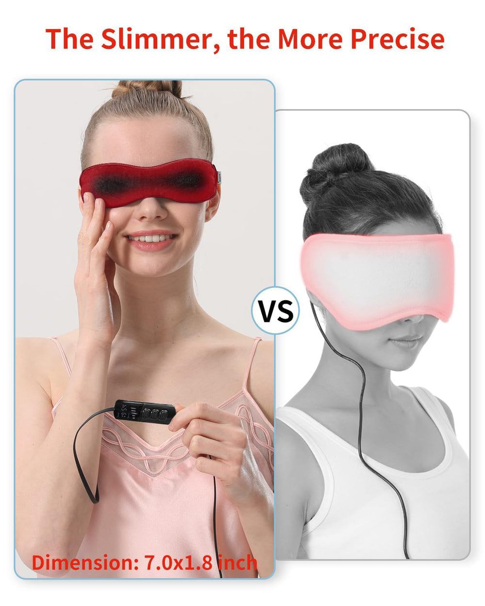 Aroma Season heated eye mask USB power plug, convenient travel-ready warmth.