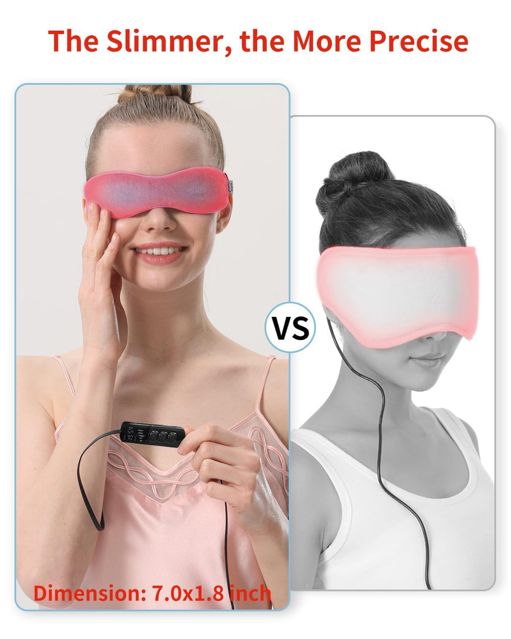 Aroma Season USB-powered eye mask connects to power banks for portability.
