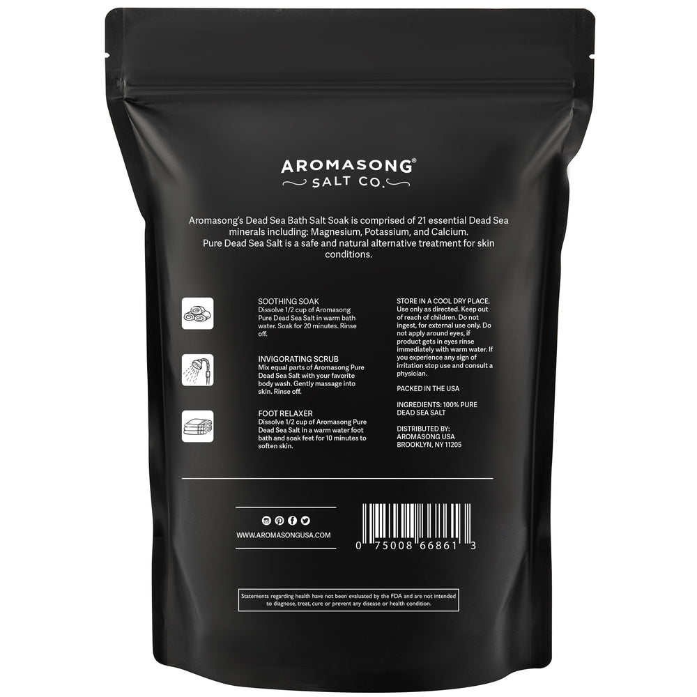 Aromasong Dead Sea Salt Gift Pack is great for gifting.