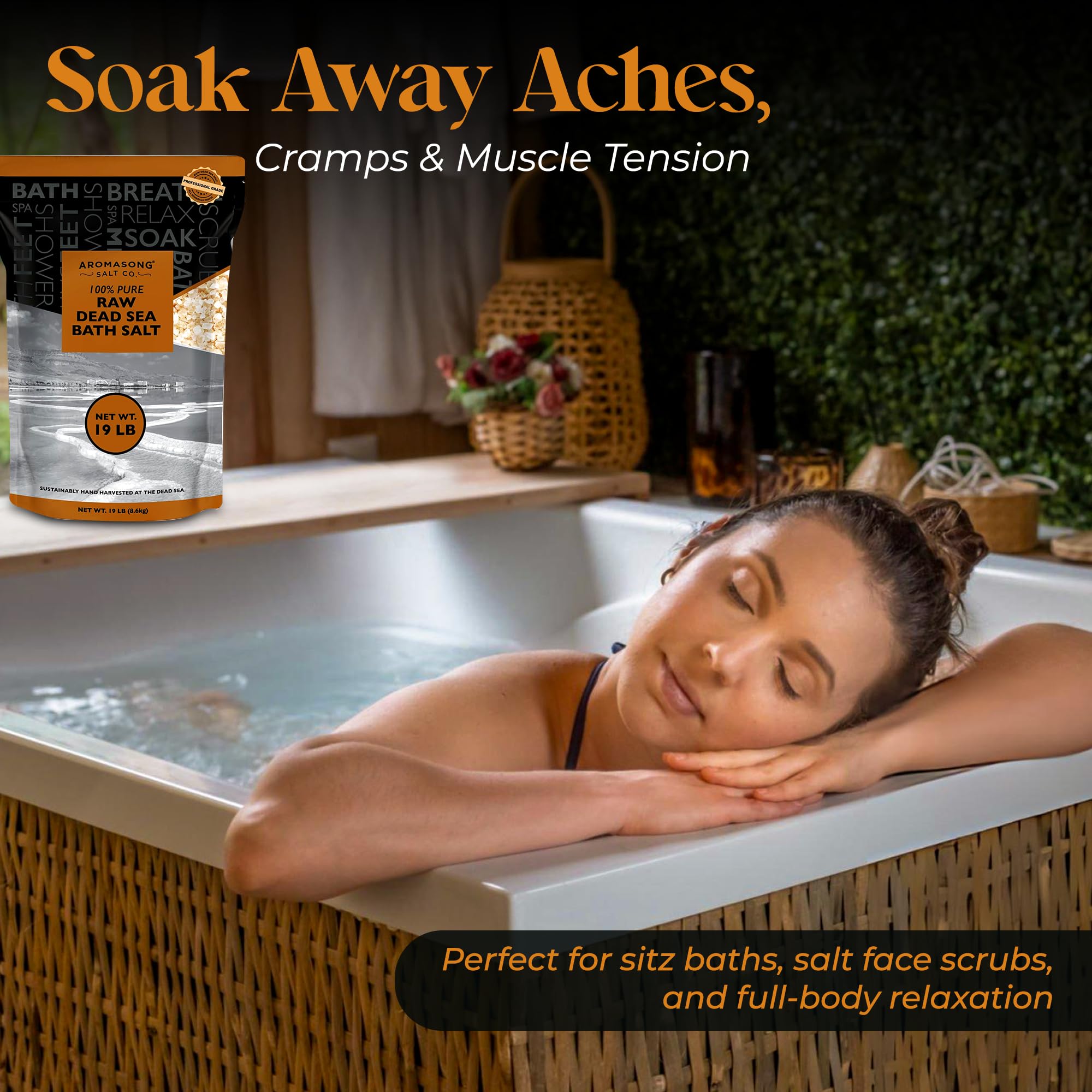 Aromasong resealable bulk pack ready for long-term use.