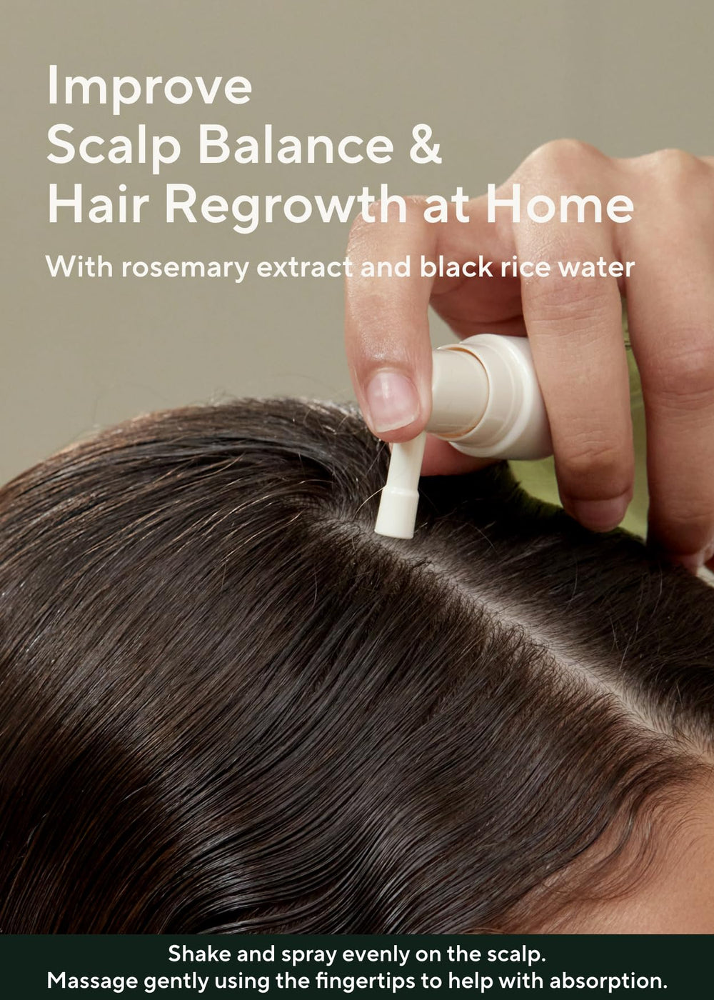 AROMATICA rosemary oil droplet illustrating nourishing scalp treatment.