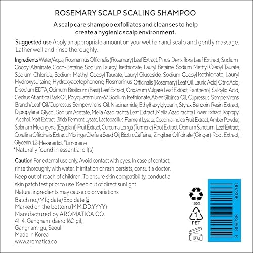 AROMATICA rosemary-caffeine-bioactive-ingredients highlights stimulating scalp care possibilities
