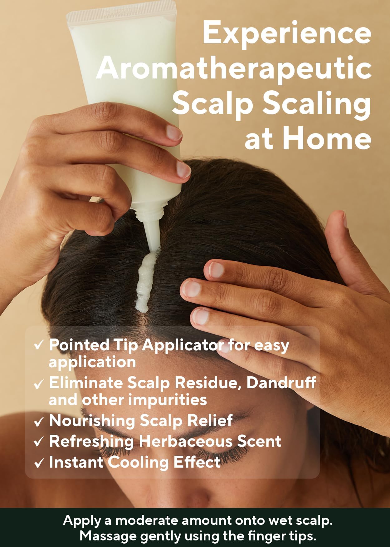 AROMATICA rosemary herb visual emphasizing plant based ingredients for scalp care