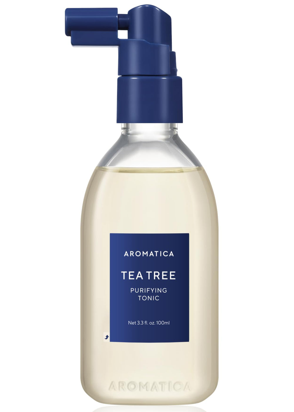 AROMATICA Tea Tree Purifying Tonic bottle for soothing scalp