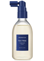 AROMATICA Tea Tree Purifying Tonic bottle for soothing scalp