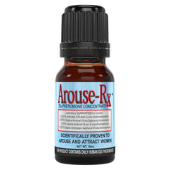 Arouse-Rx unscented pheromone bottle (10ml) ready to mix with your cologne.