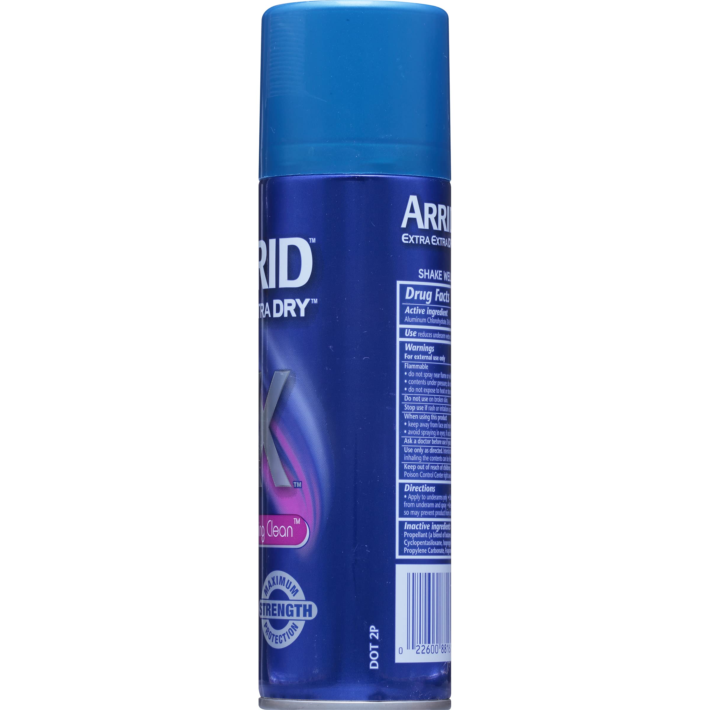 Arrid Morning Clean underarm usage illustration emphasizing unisex formula