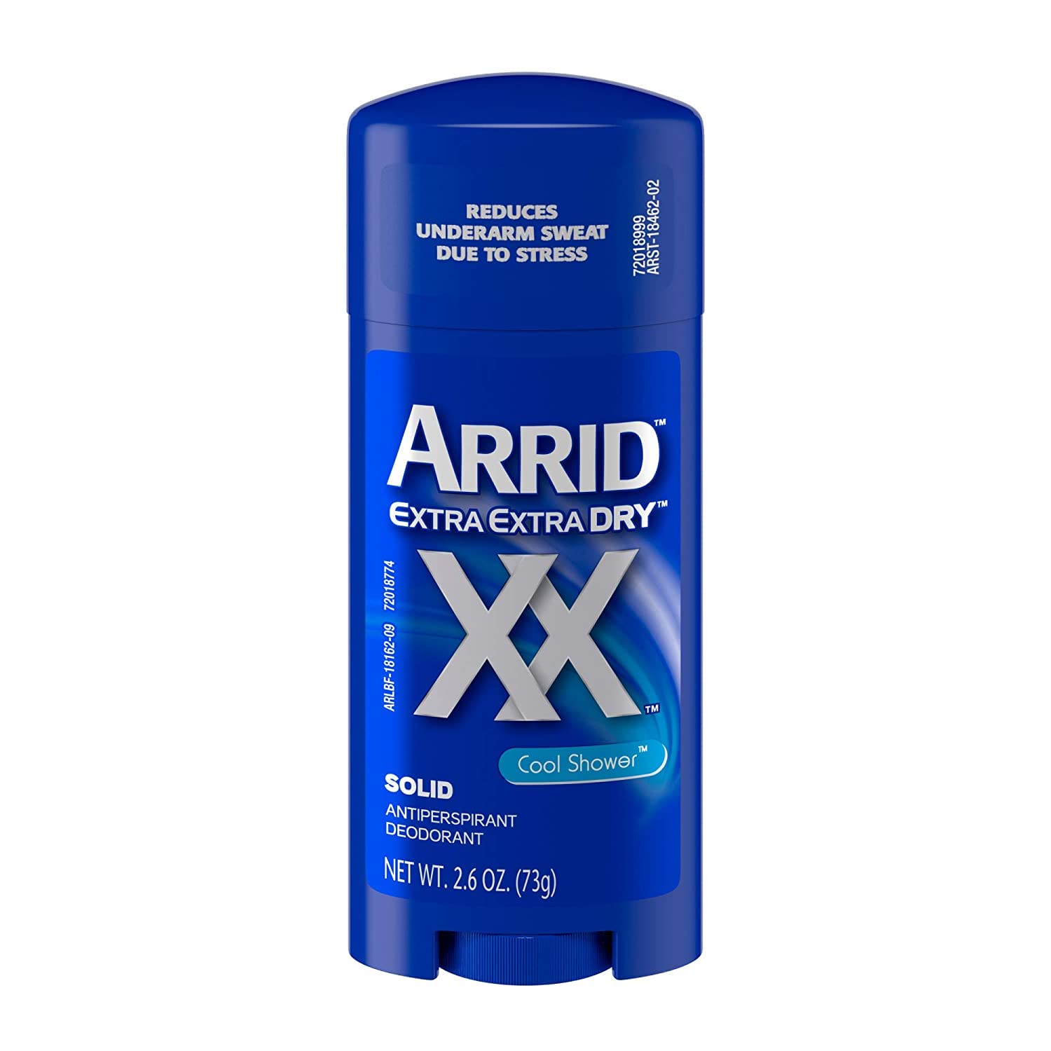 Arrid XX Cool Shower 3-pack front view for all-day freshness and convenience.