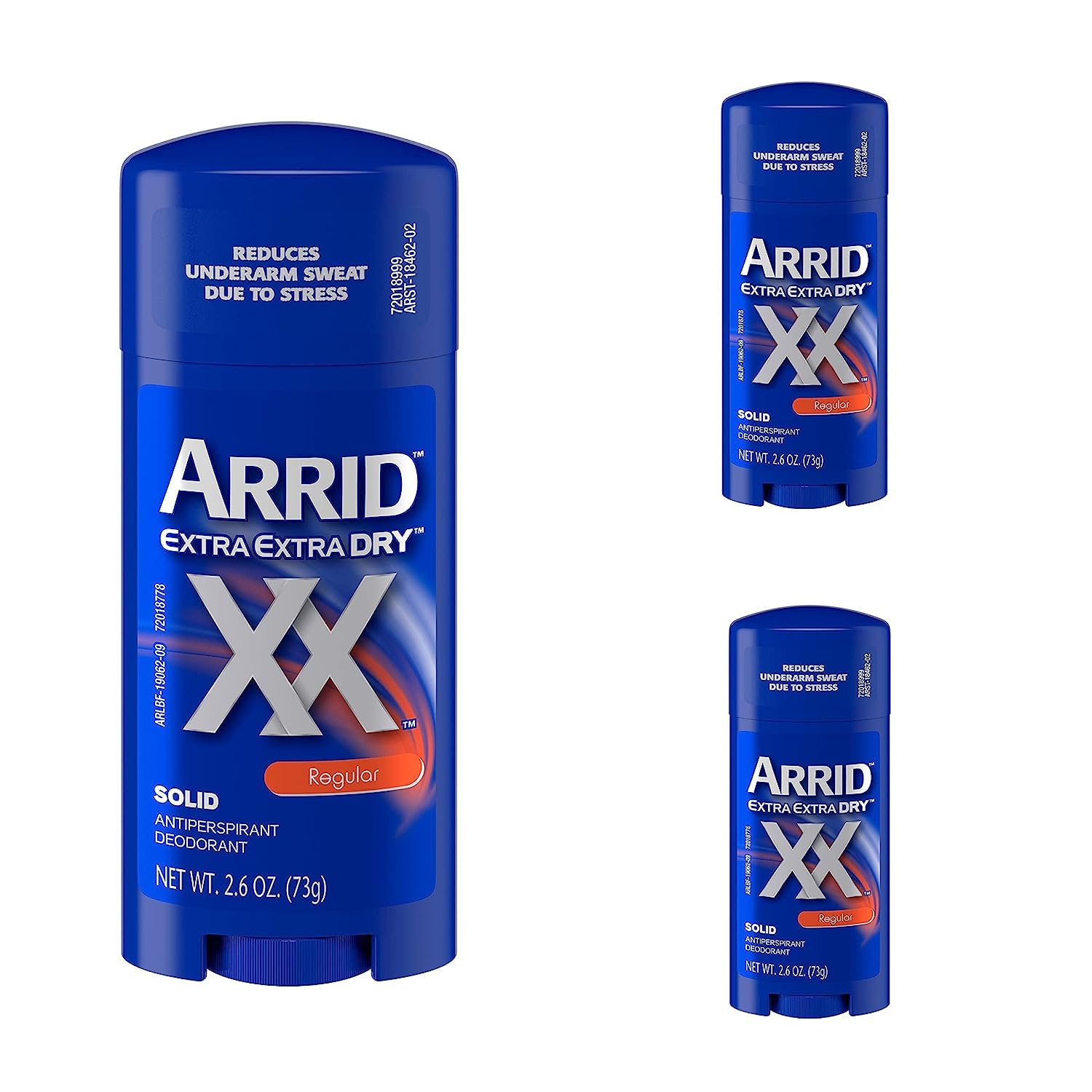 Arrid XX deodorant stick 3-pack for all-day freshness on the go