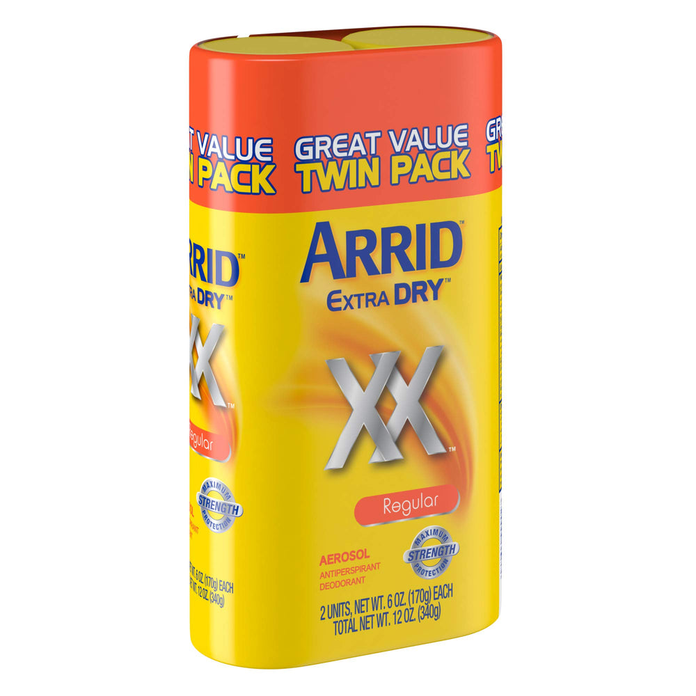 Arrid XX Extra Dry packaging-may-vary image signals packaging variations while preserving performance.