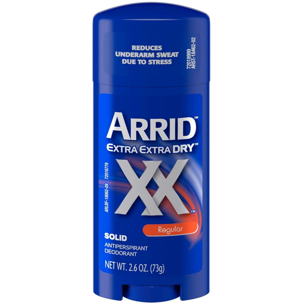 Arrid XX Regular Scent six-pack front view for all-day protection