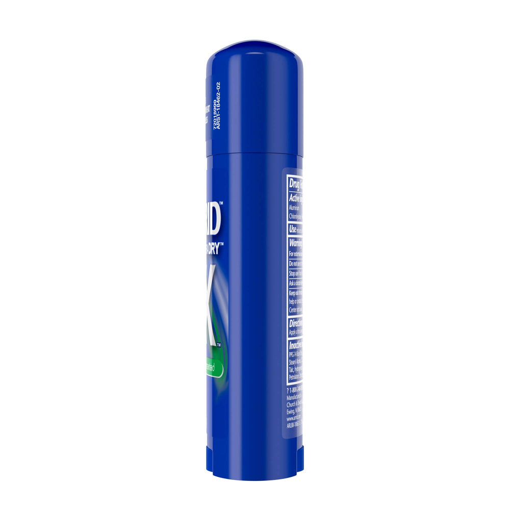 Arrid XX six-pack labeling for travel and daily use.