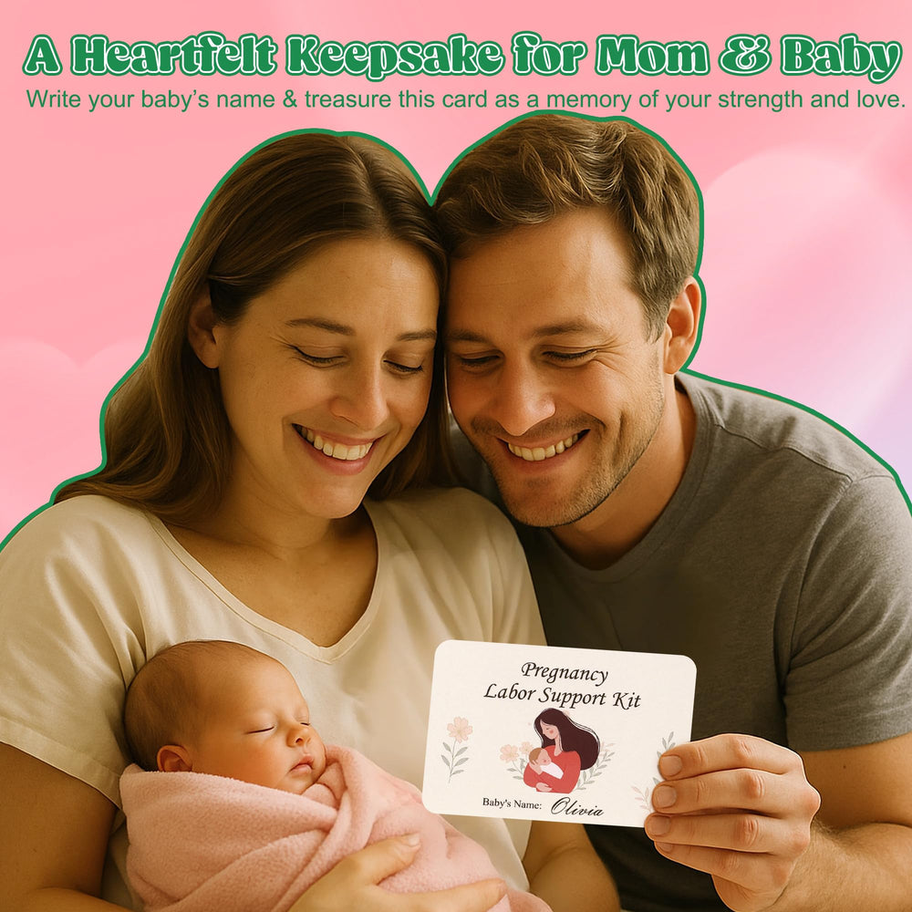 Arrozon complete labor kit on display as a thoughtful baby shower gift