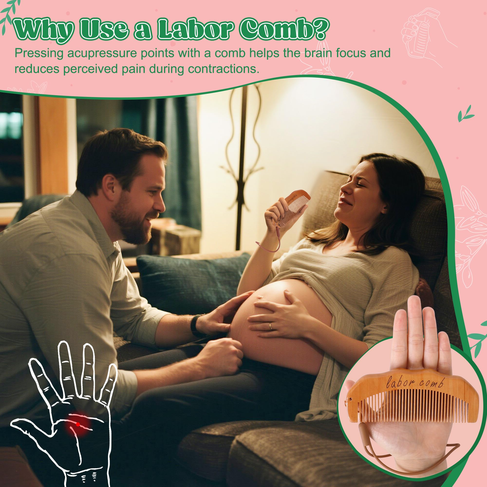 Arrozon wrist straps ready for secure use during labor