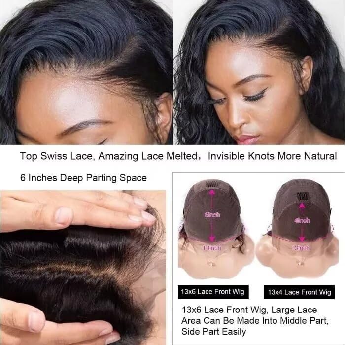 Arsola 30-inch lace front wig back view showing full density and length.