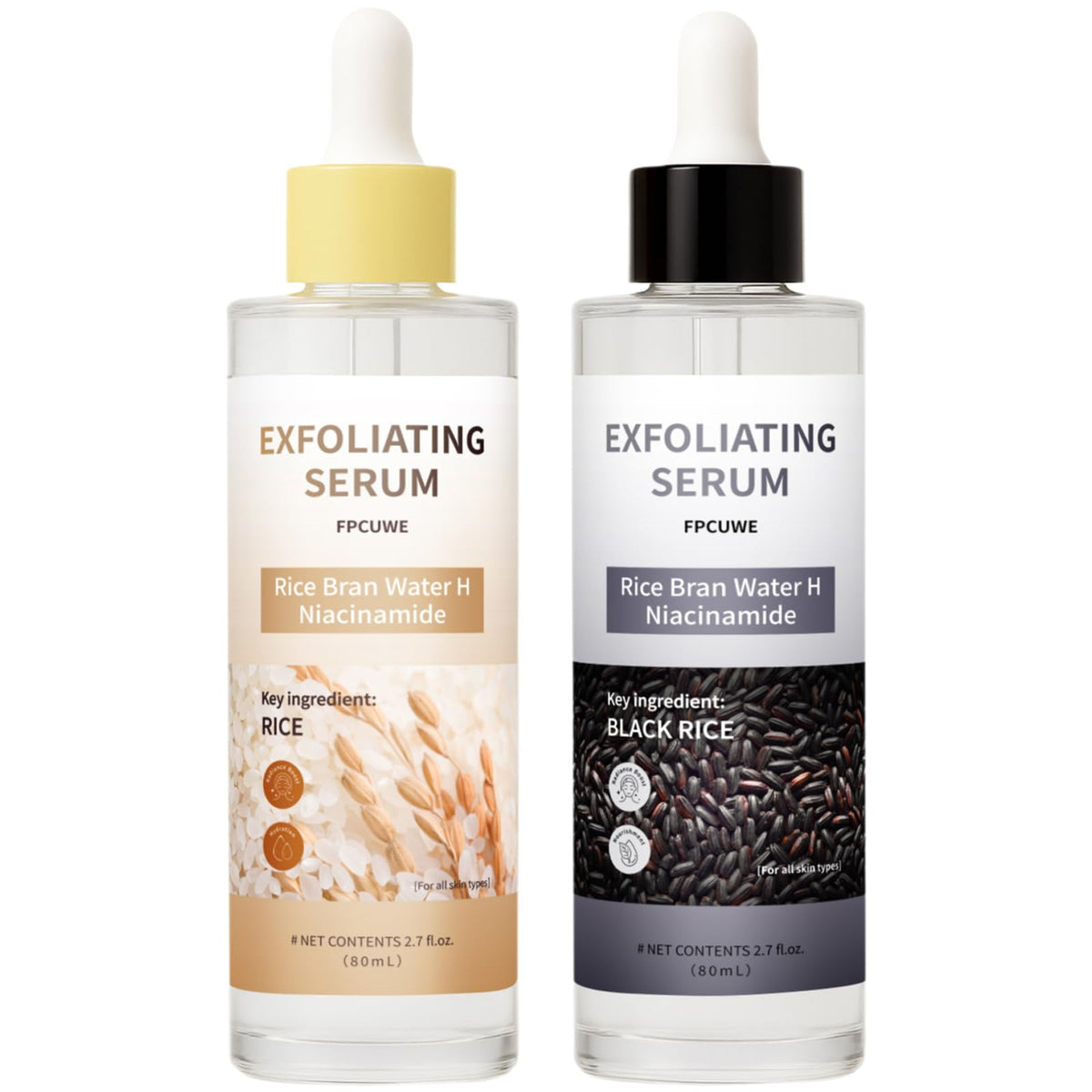 Art anime Peel Shot Glow ampoule bottle close-up highlights gentle exfoliation