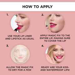 ARTDECO Magic Fix seals lip line to prevent bleeding.