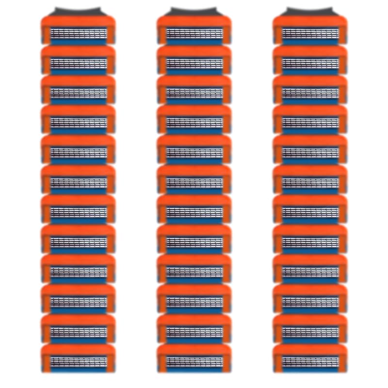 Artgol 36 blades for GL-Fusion5 razor pack deliver a smooth, close shave.