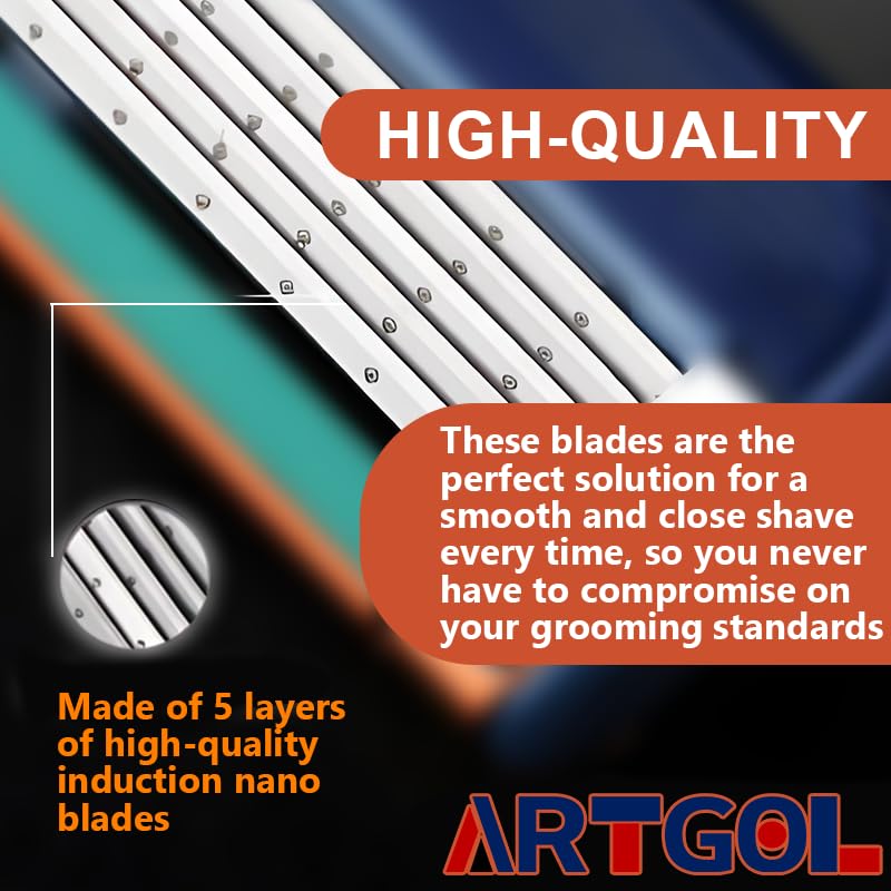 Artgol compatible with GL-Fusion5 razors for seamless replacements.