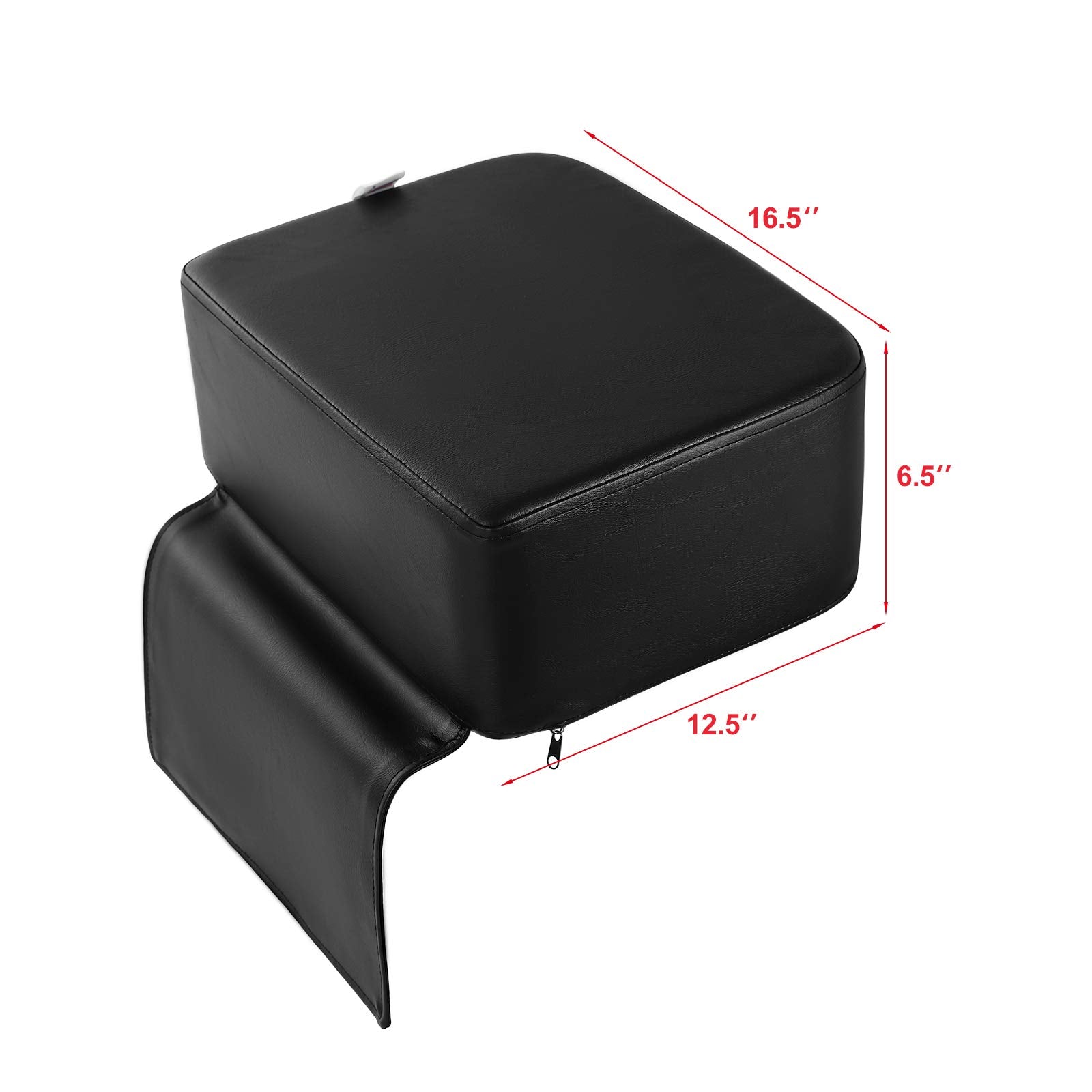 Artist hand cushion in-use demonstrates ergonomic support for comfortable, relaxed haircut sessions