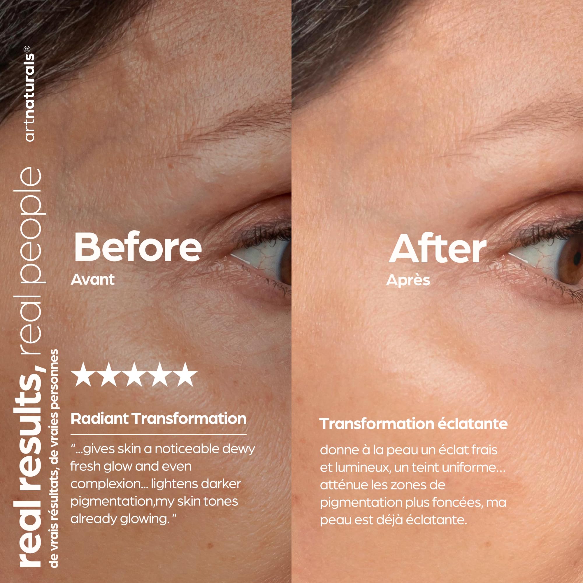 ArtNaturals Hyaluronic Acid Serum at night for overnight hydration.