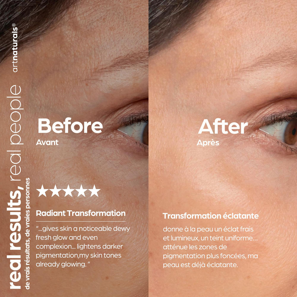 ArtNaturals Hyaluronic Acid Serum at night for overnight hydration.
