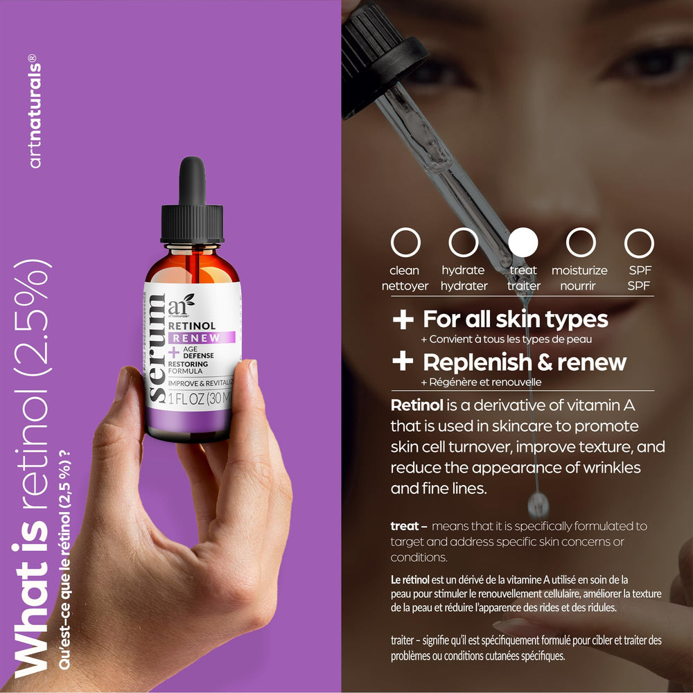 Gotas de ArtNaturals, suero con aloe vera y jojoba para rostro.