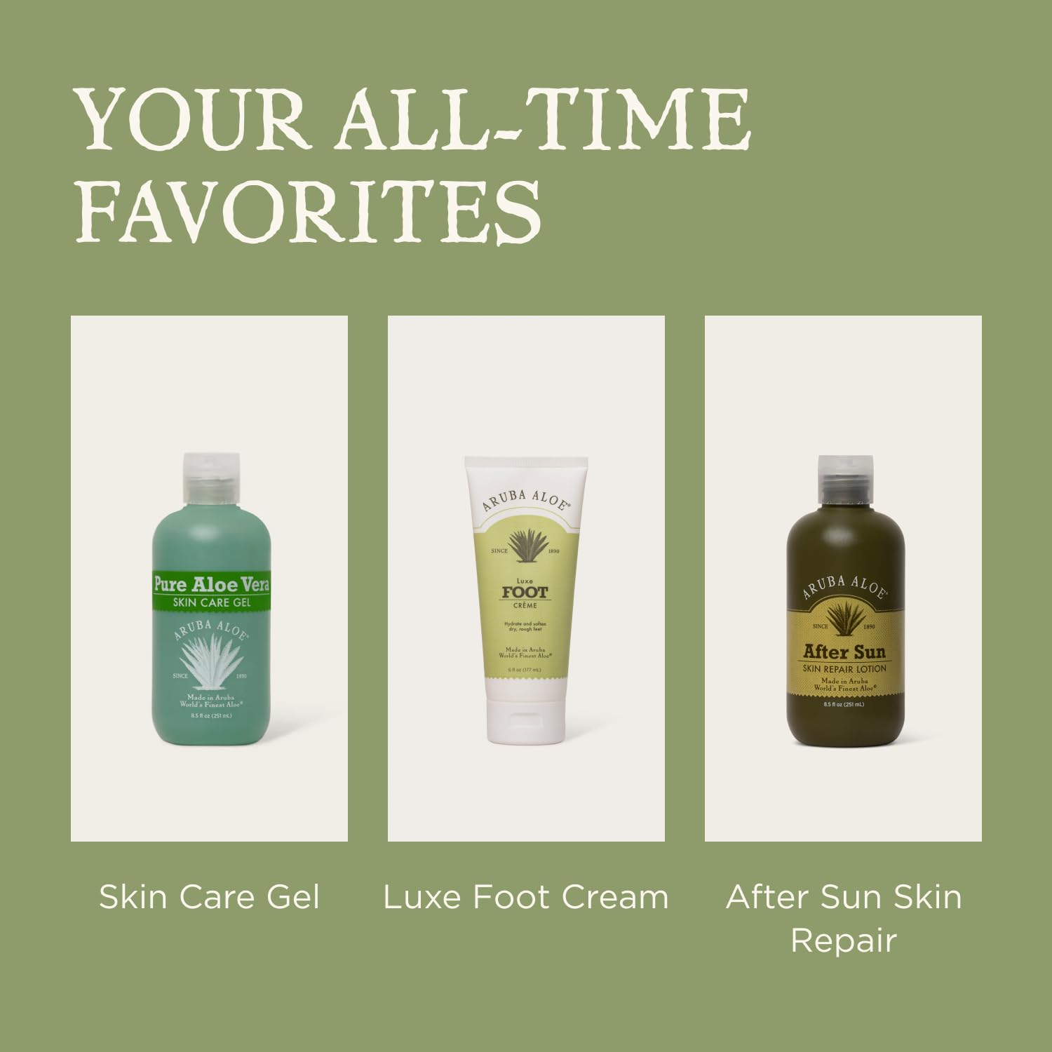 Aruba Aloe Special Care Lotion bottle size and on-the-go convenience