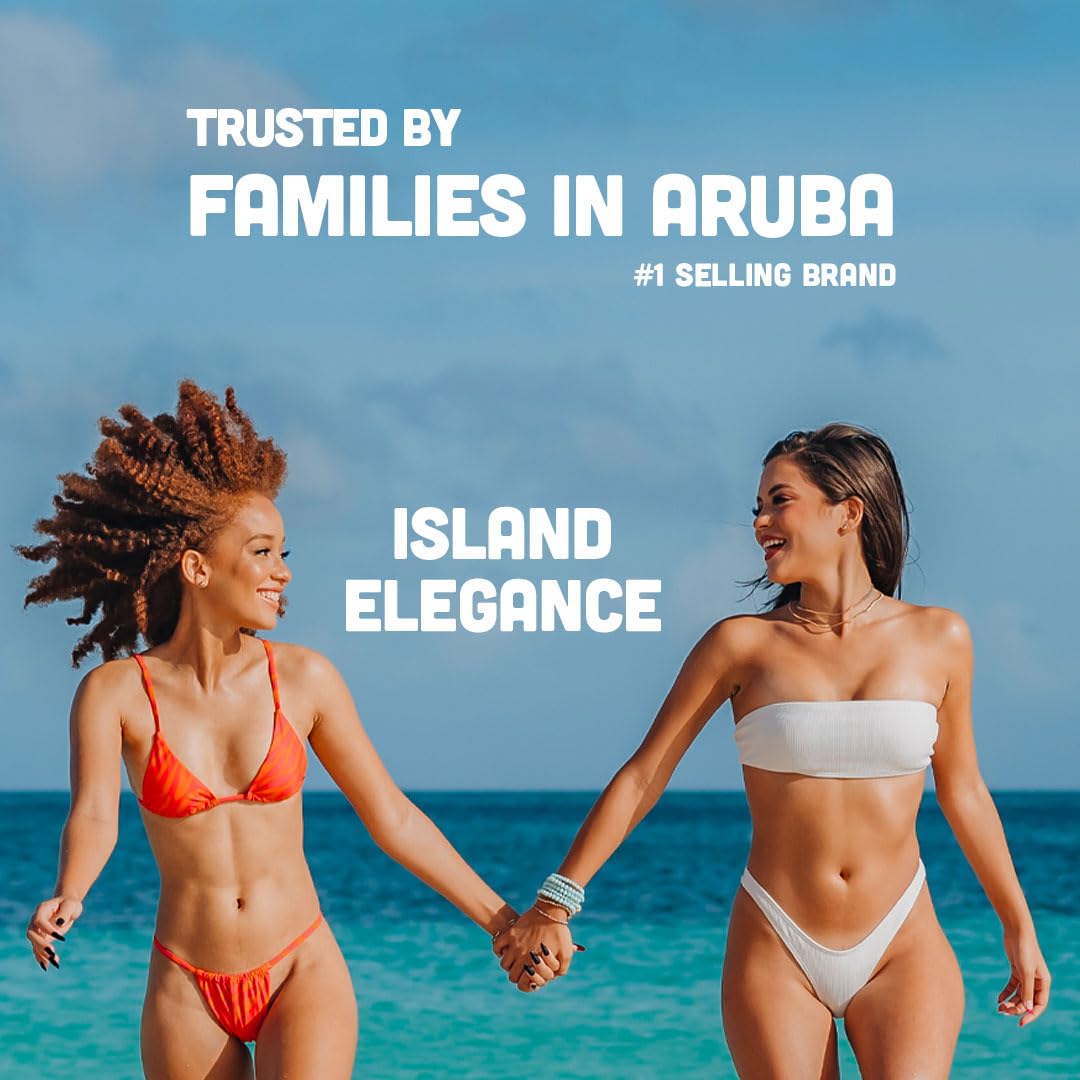 ARUBA SUN SPF70 8oz packaging ideal for travel and outdoor days.