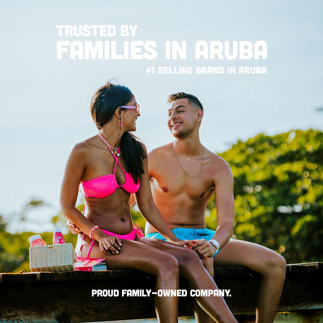 Aruba Sun SPF70 6oz bottle made in the USA by a trusted brand.