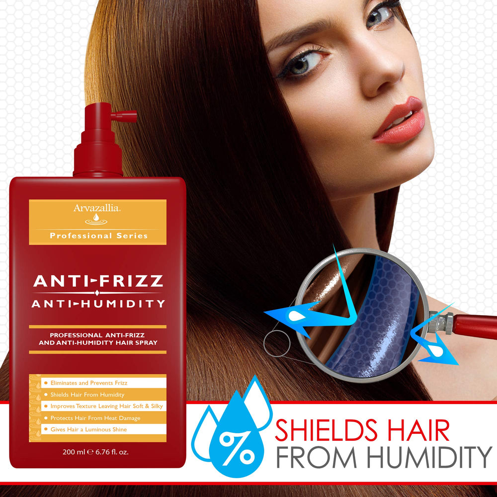 Arvazallia heat-protectant in action guards styling tools' heat.